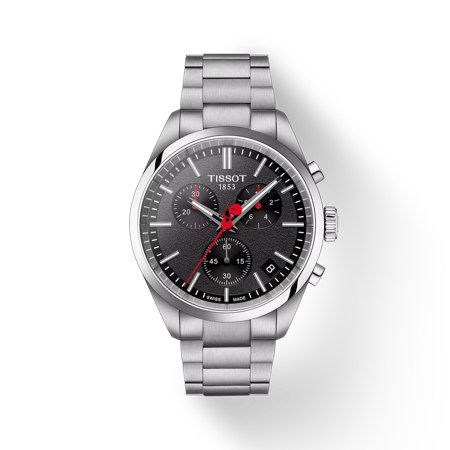 Mens tissot pr100 chronograph watch best sale