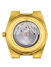 Back view of the watch case Tissot PRX Powermatic 80 40mm
