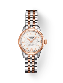Front view of the watch Tissot Le Locle Automatic Small Lady (25.30) with shadow