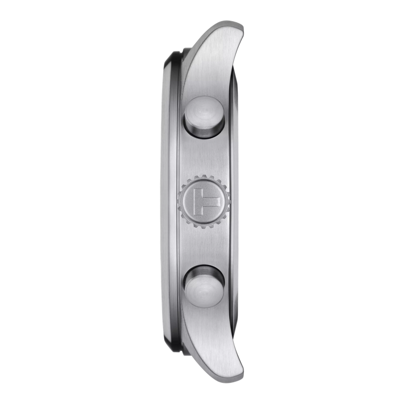 Profile view of the watch case Tissot Chrono XL