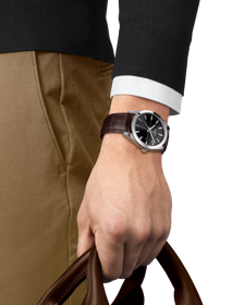 Simulation of the watch Tissot ジェントルマン on a wrist