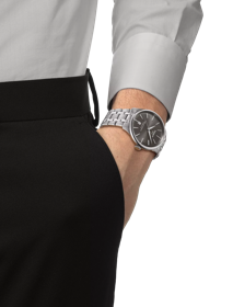 Simulation of the watch Tissot 杜魯爾系列自動款39mm on a wrist