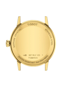 Back view of the watch case Tissot Classic Dream