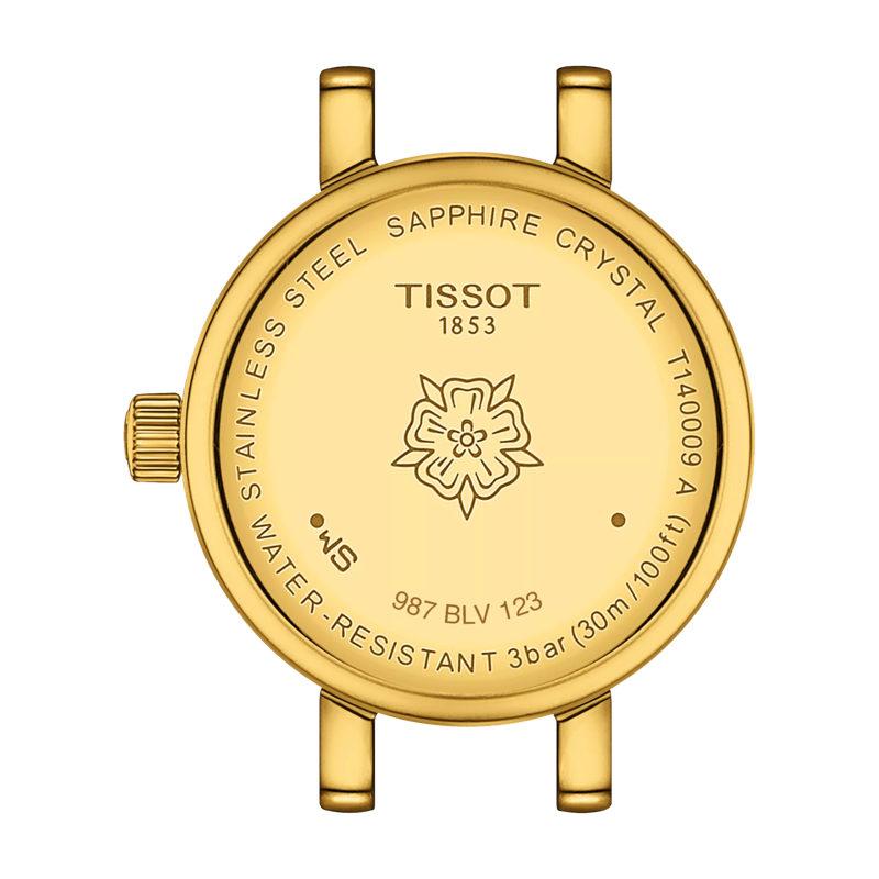 Back view of the watch case Tissot Lovely Round