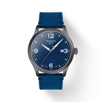 Front view of the watch Tissot Gent XL with shadow