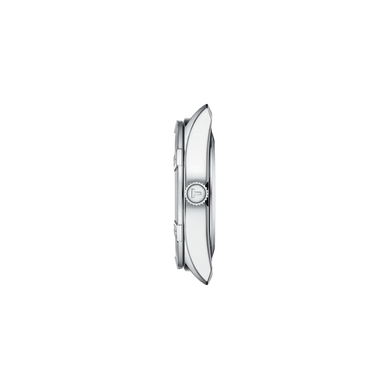 Profile view of the watch case Tissot PR 100 Sport Chic 36mm