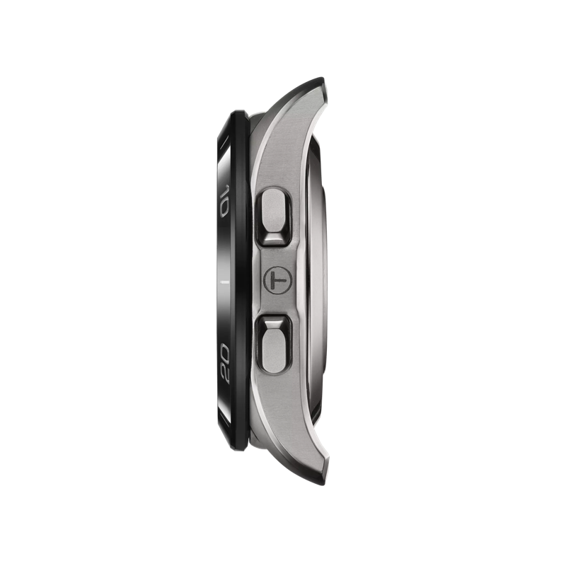 Profile view of the watch case Tissot T-Touch Connect Sport 運動版觸控腕錶