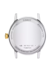 Back view of the watch case Tissot Classic Dream