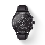 Front view of the watch Tissot Chrono XL Vintage with shadow