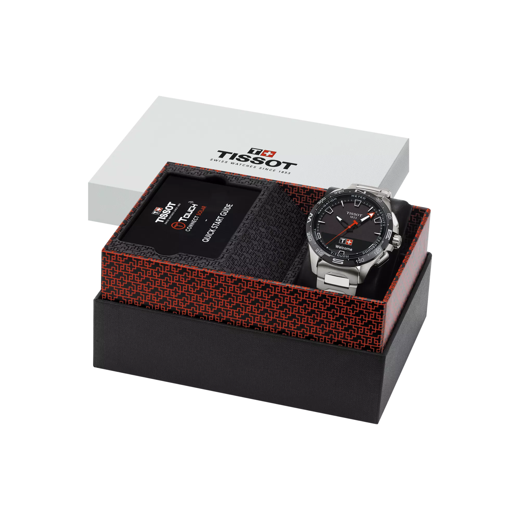 Presentation box of the watch Tissot T-Touch Connect Solar