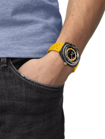 Simulation of the watch Tissot Sideral S Powermatic 80 on a wrist
