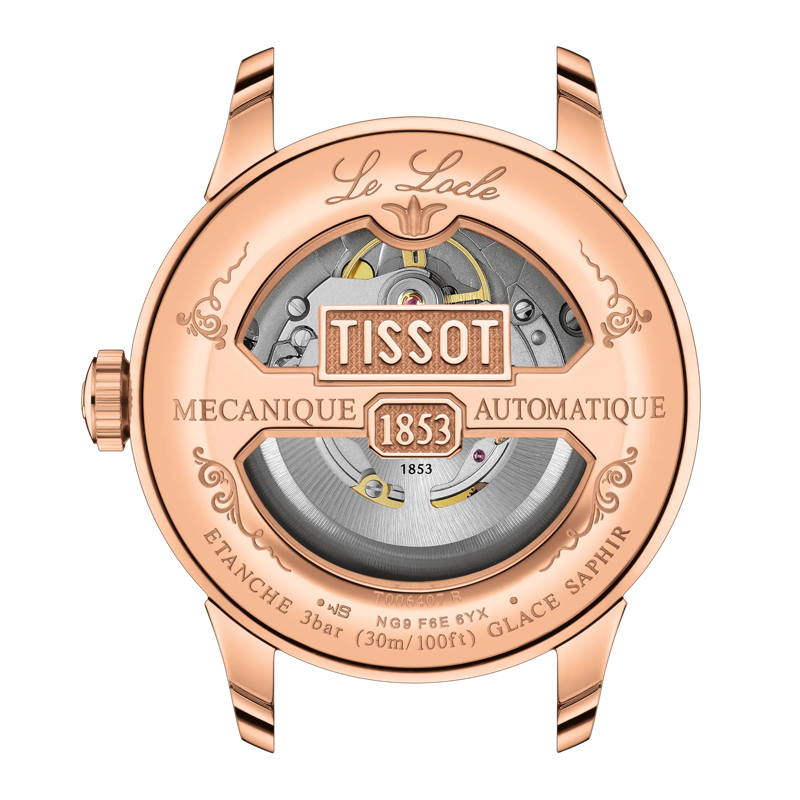 Vista posteriore della cassa dellorologio {0}