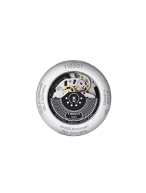 Back view of the watch case Tissot Chemin des Tourelles Automatic Chronograph