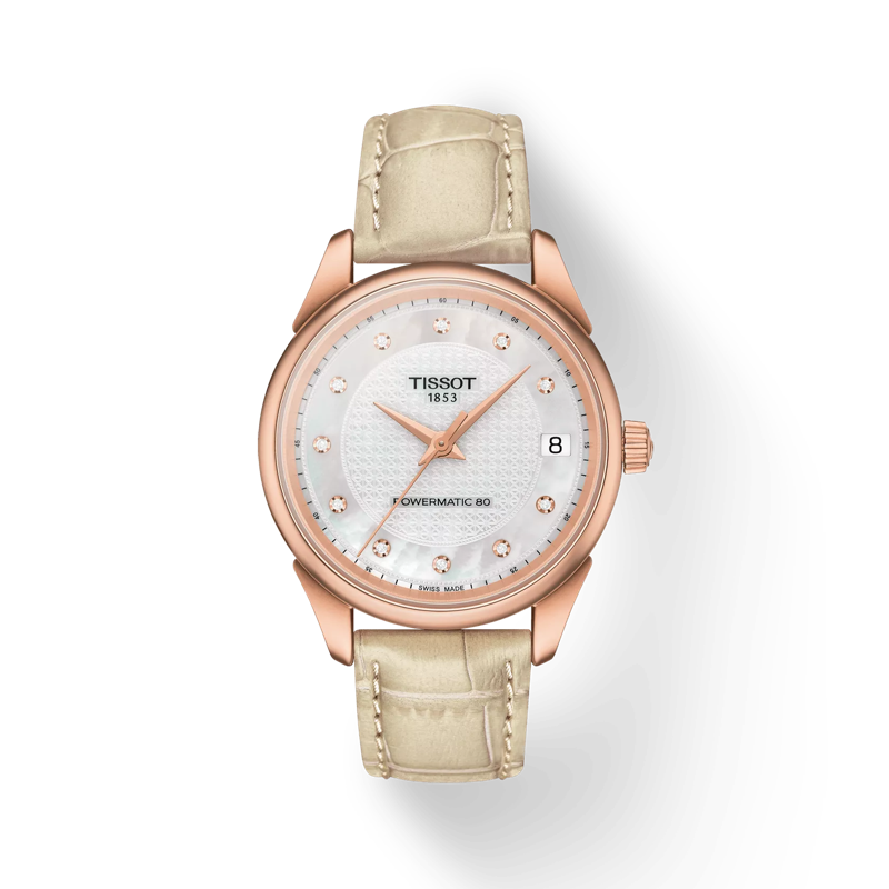 Tissot Vintage Powermatic 80 Lady 18K Gold