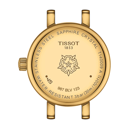 Back view of the watch case Tissot Lovely Round