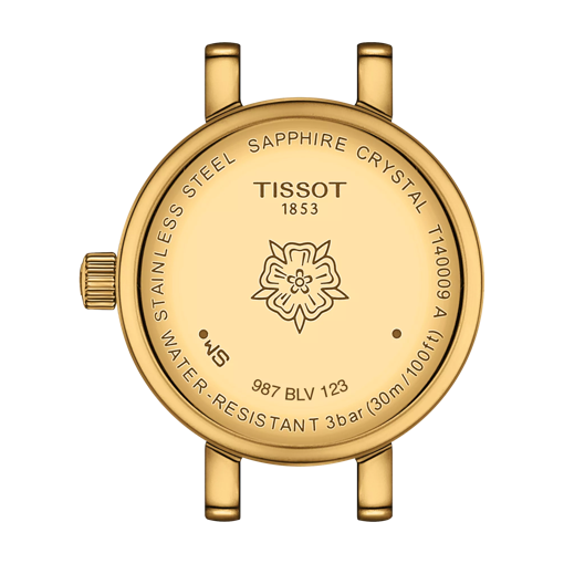 Back view of the watch case Tissot Lovely Round