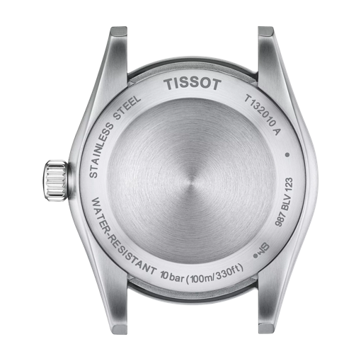 Rückansicht des Gehäuses der Uhr Tissot T-My Lady