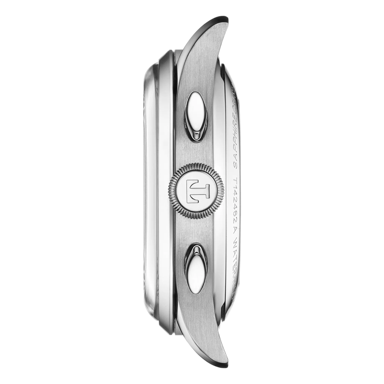 Profile view of the watch case Tissot Telemeter 1938