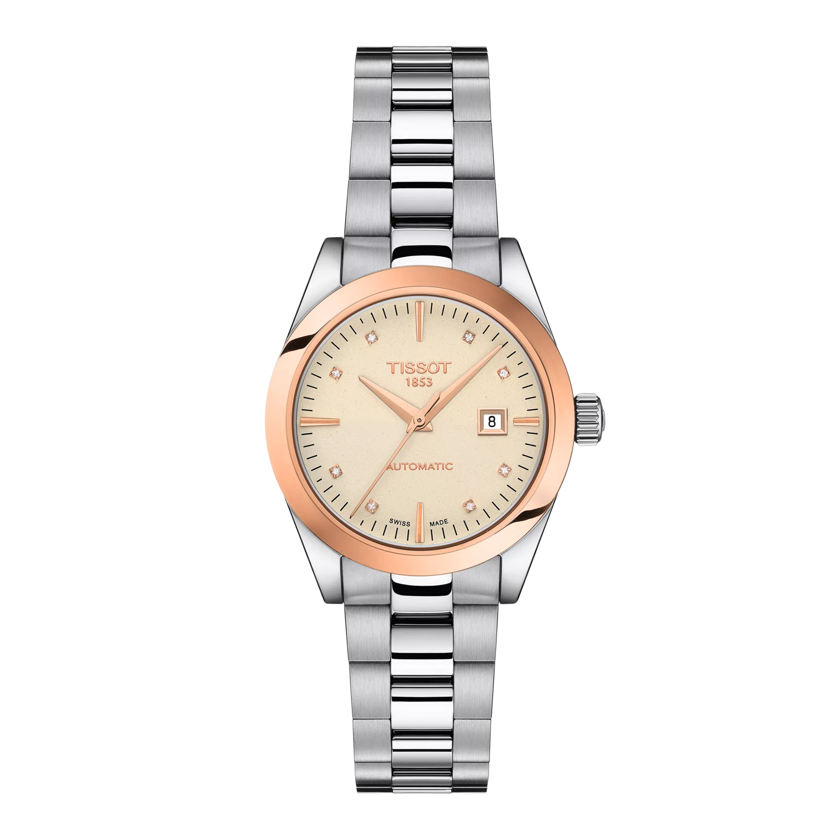 Tissot T-My Lady Automatic 18K Gold bezel