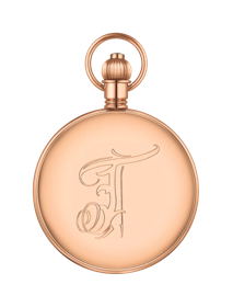 Back view of the watch case Tissot Savonnette Mechanical