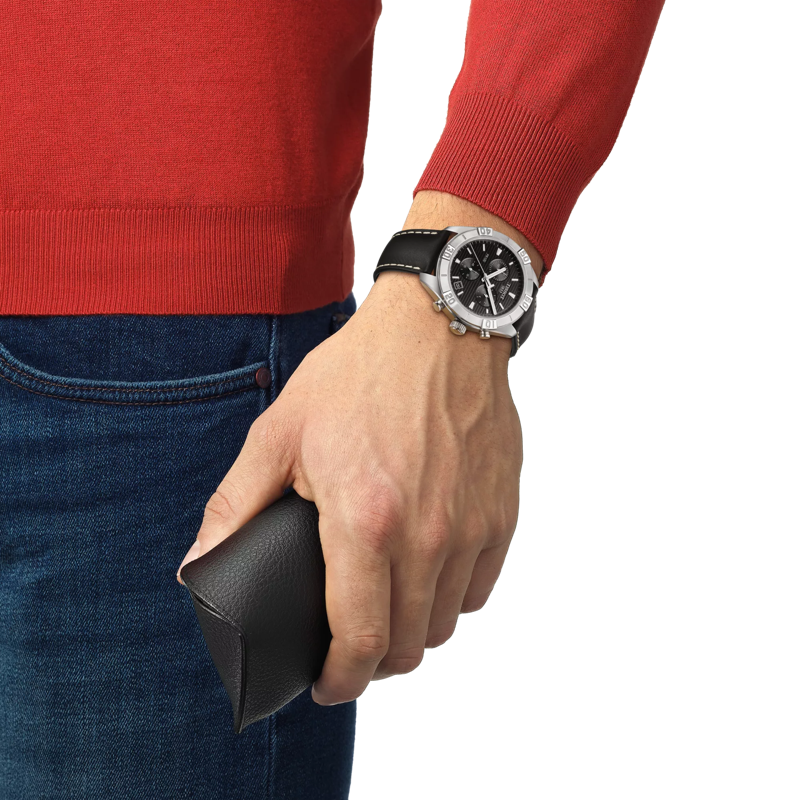Tissot pr 100 leather strap cheap