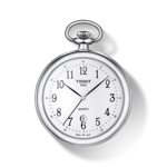 Vista frontal del reloj Tissot Lepine con sombra
