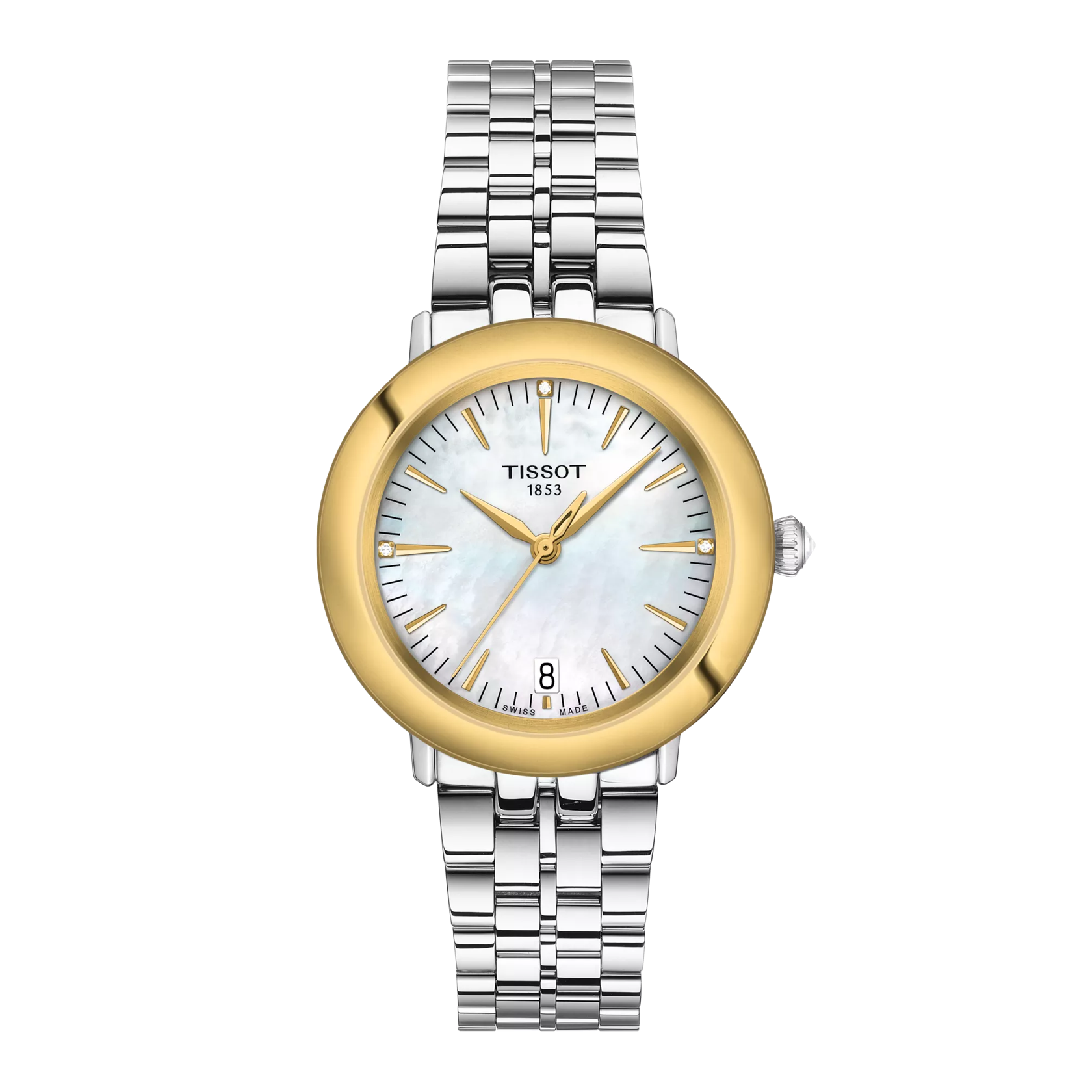 Tissot Glendora 18K Gold bezel