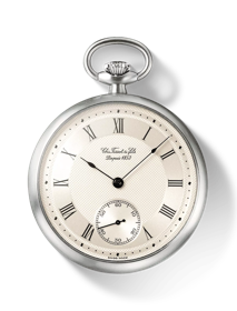 Vue de face de la montre Tissot Lepine Mechanical avec ombre