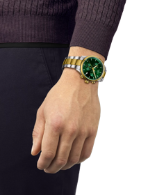 Simulation of the watch Tissot Chrono XL Classic on a wrist