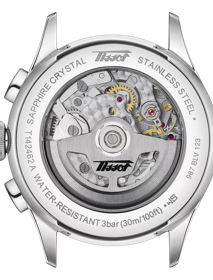 Back view of the watch case Tissot Telemeter 1938