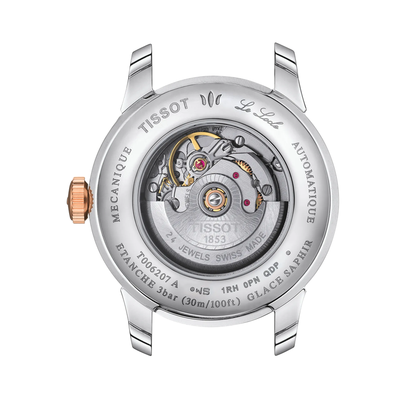 Back view of the watch case Tissot Le Locle Automatic Lady (29.00)