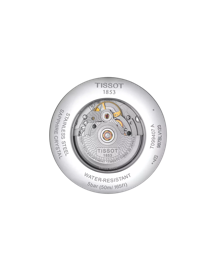 Back view of the watch case Tissot Chemin des Tourelles Powermatic 80