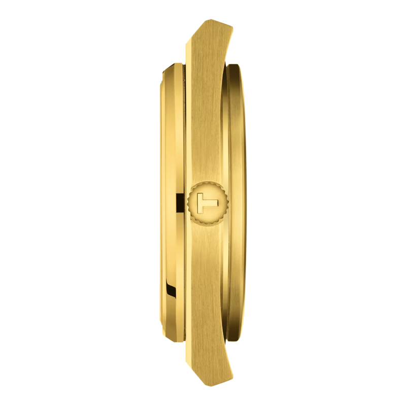 Profile view of the watch case Tissot PRX 40mm