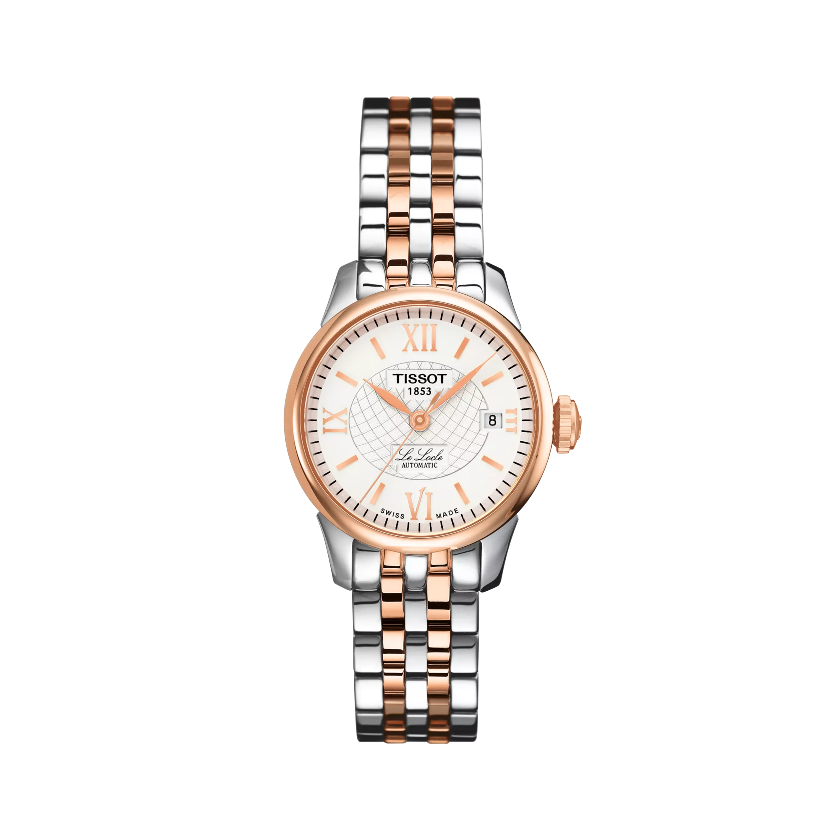 Front view of the watch Tissot Le Locle Automatic Small Lady (25.30)