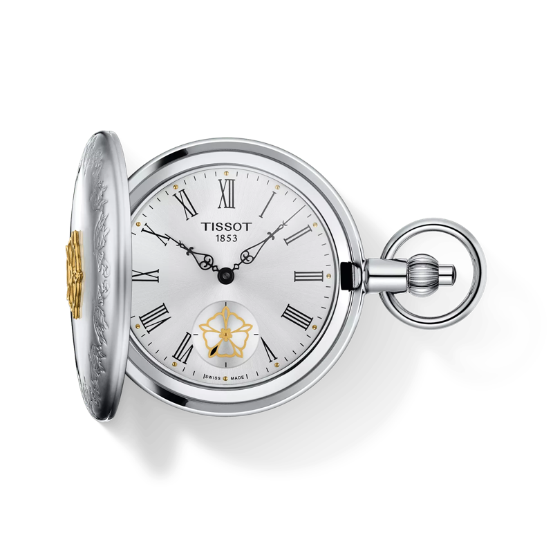 Tissot pocket watch mechanical sale