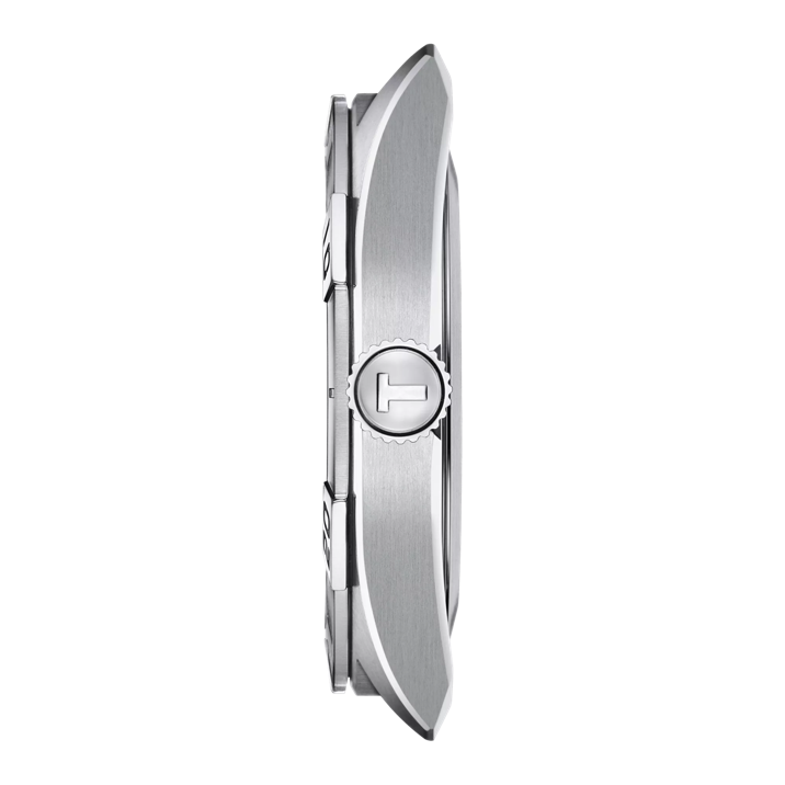 Profile view of the watch case Tissot PR 100 Sport Gent