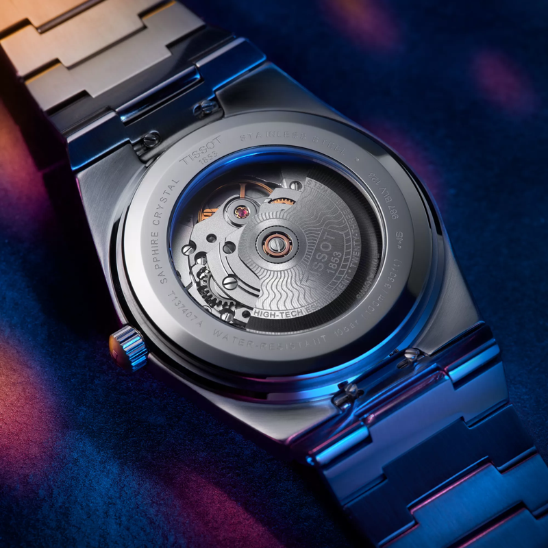 Tissot PRX ピーアールエックス パワーマティック80 のカラー背景図