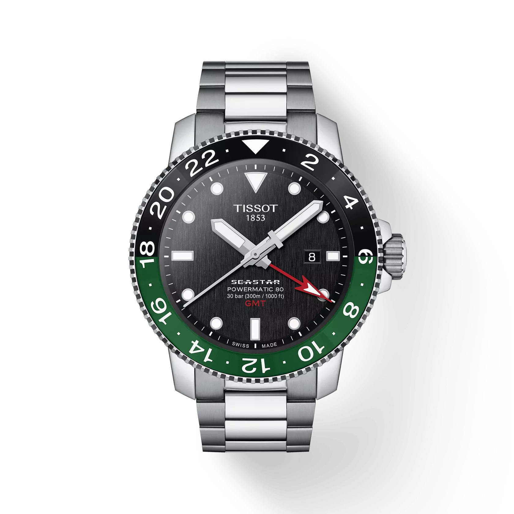 Tissot Seastar 1000 Powermatic 80 GMT