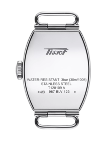 Back view of the watch case Tissot Heritage Porto Small lady