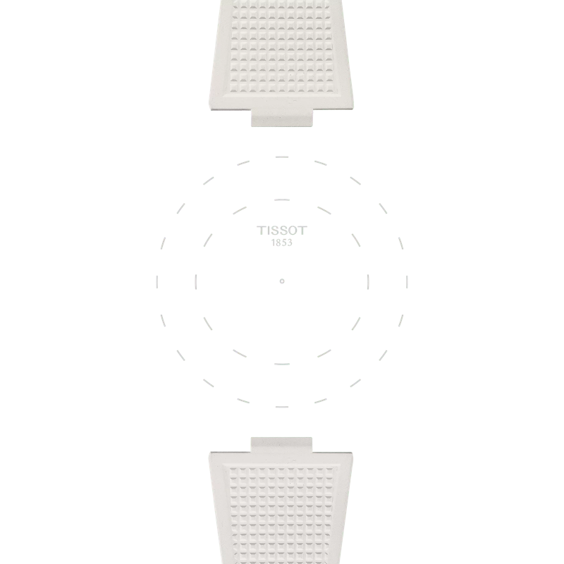 Tissot Official White PRX 40mm Rubber Strap