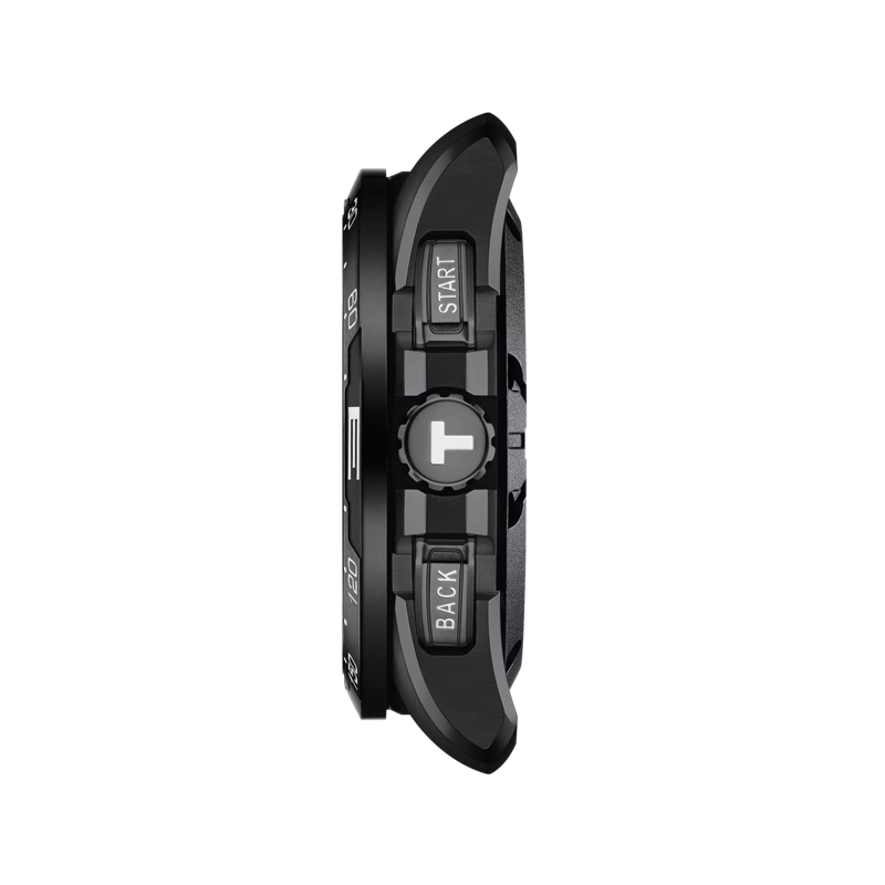 Profile view of the watch case T-Touch Connect Solar 太陽能觸控腕錶