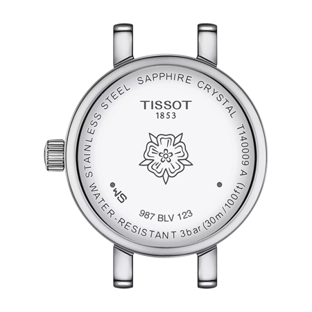 Back view of the watch case Tissot Lovely Round