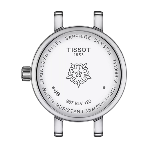 Back view of the watch case Tissot Lovely Round