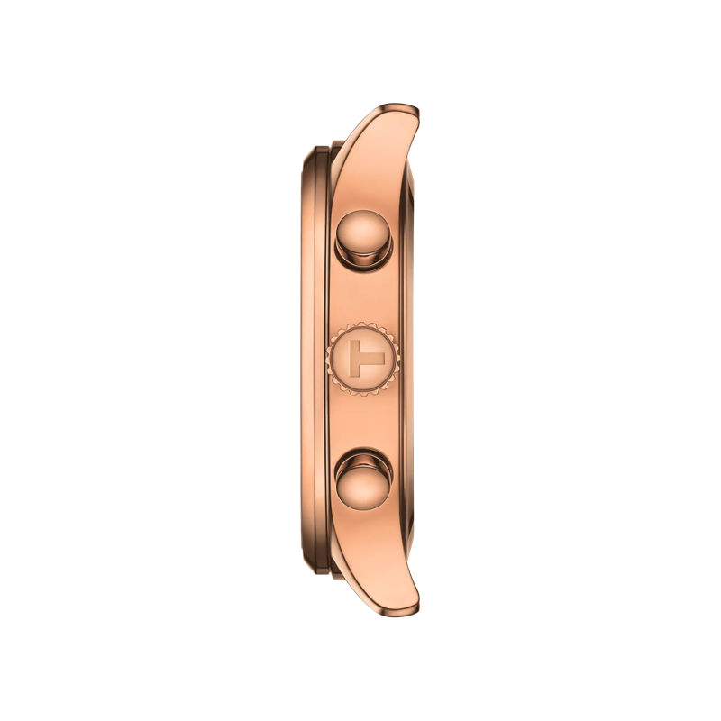 Profile view of the watch case Tissot Chrono XL Classic