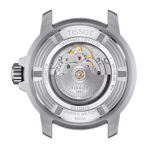 ウォッチケースのバックサイドTISSOT シースター 2000 プロフェッショナル