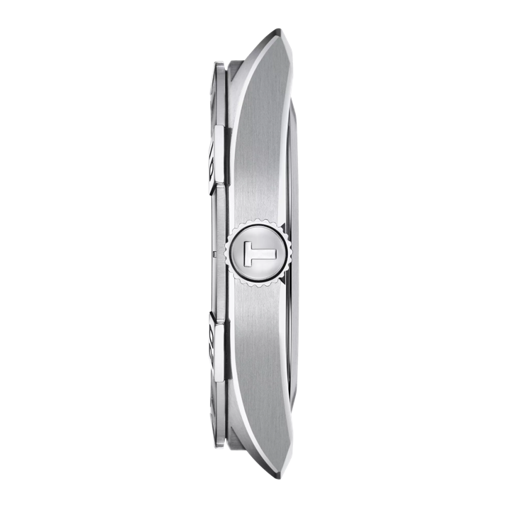 Profile view of the watch case Tissot PR 100 Sport Gent