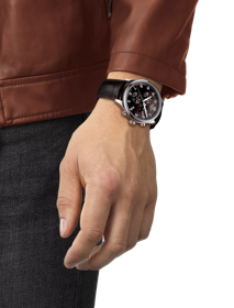 Simulation of the watch Tissot Chrono XL Classic on a wrist