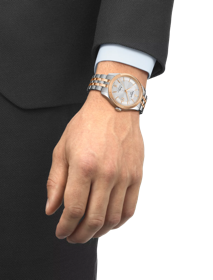 Simulation of the watch Tissot Ballade Powermatic 80 Silicium on a wrist