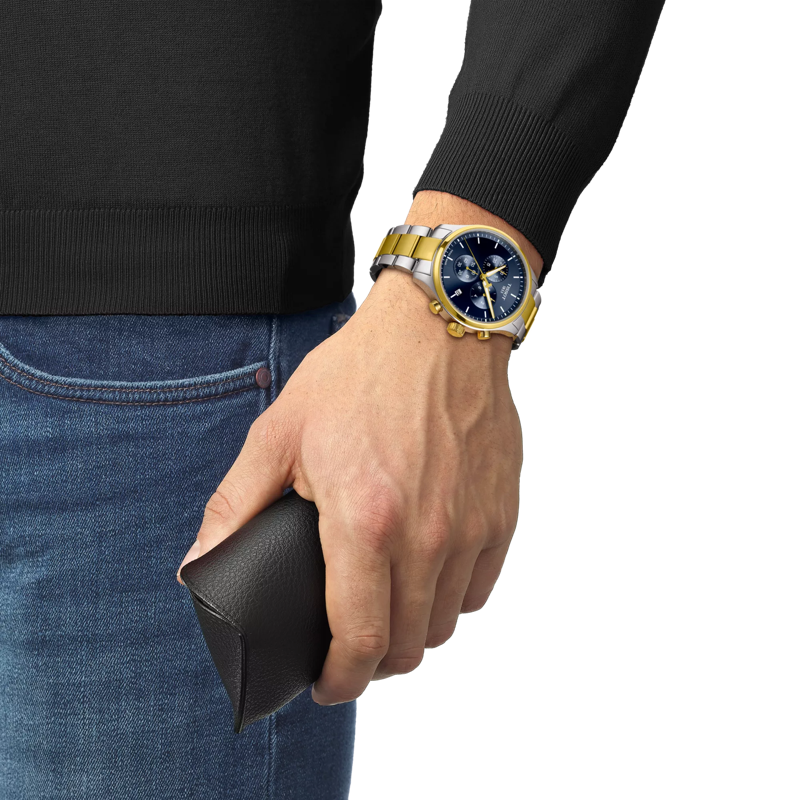 Simulation of the watch Tissot Chrono XL Classic on a wrist