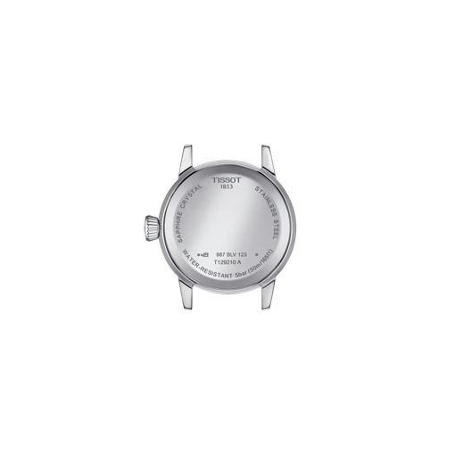 Back view of the watch case Tissot Classic Dream 28mm